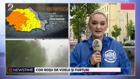 VIDEO Cod roșu de vijelii și furtuni în trei județe din România. Autoritățile au emis avertizări